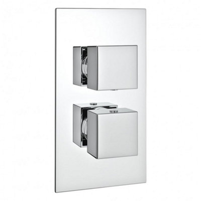 Clifton Concealed Thermostatic Shower Mixer Valve (River) from B&Q