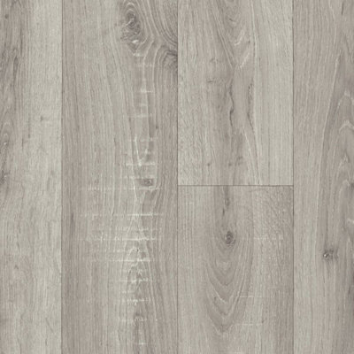  - Light Beige Anti-Slip Wood Effect Vinyl Flooring For LivingroomKitchen2mm Cushion Backed Vinyl -9M(29'5") X 4M(13'1")-36M²