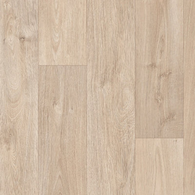 Beige Modern Wood Effect Anti-Slip Vinyl Flooring For HomeShopsOffices2.0mm Thick Vinyl Sheet-5M(16'4") X 3M(9'9")-15M² from B&Q