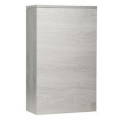Clifton 505mm Bathroom Wc UnitSilver Oak from B&Q