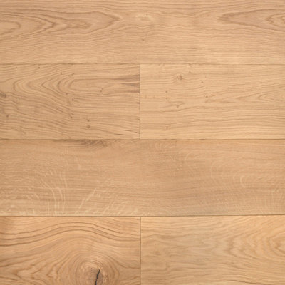  - Engineered Oak Flooring Windermere Wood Effect Smooth Invisible Uv Oiled (20mm Thick/ 190mm Wide)