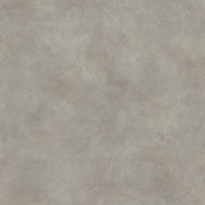  - Grey Plain Effect Anti-Slip Vinyl Flooring For LivingroomKitchen,2mm Thick Cushion Backed Vinyl Sheet -1M(3'3") X 4M(13'1")-4M²