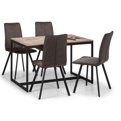 Ashfield Tribeca Dining SetSonoma Oak from B&Q