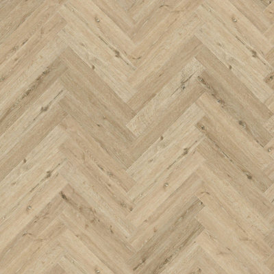 Click Lvt Flooring Spc 6.0mm Nodsl Woodland Herringbone Wood Effect For Home & Contract Commercial Use 2.228M² Per Pack from B&Q