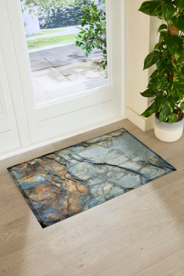 Artsy Doormats Slate Indoor/outdoor Doormat (90 X 60Cm) from B&Q