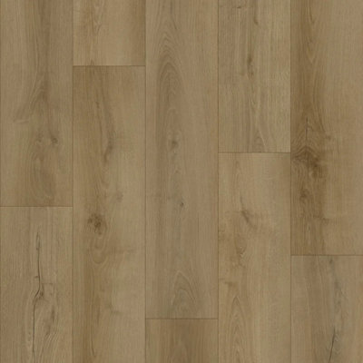 Essential Alder Oak Wood Effect Spc Click Lvt FlooringPlank (4.4mm) For BedroomLiving Room & Kitchen 2.65M² Per Pack