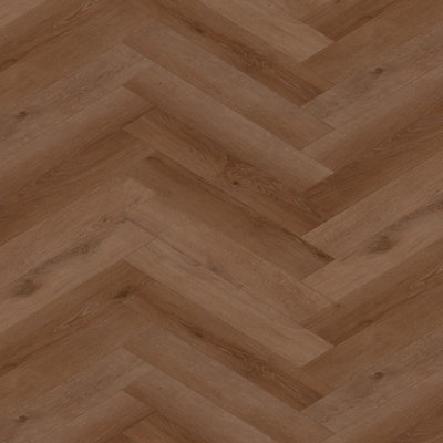 B&Q Allora Lh Heritage Oak Wood Effect Spc Clic Luxury Vinyl Tile - Herringbone(8Mm Lvt), For Commercial Use M²Per Pack Size 1.75