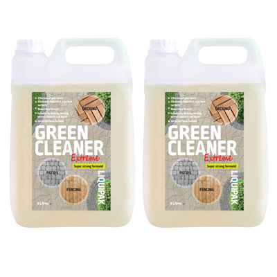 Liquipak Patio CleanerGreen Cleaner Mould & Algae Remover Ready To Use 2X5L from B&Q