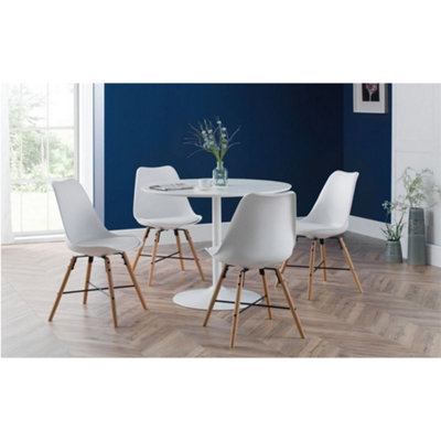 Ashfield Blanco White & Kari White Dining Set from B&Q
