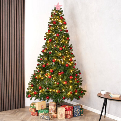 So 225Cm Yellow Green Christmas Tree W/o Lights from B&Q