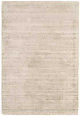 Modern Rug For Bedroom& LivingroomViscose Plain RugEasy To Clean Luxurious Rug7mm Pile Modern Rug-200Cm X 290Cm from B&Q