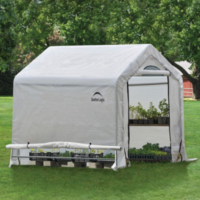 B&Q -  6 X 6 Apex Greenhouse In A Box