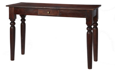 Worcester Rajasthanique Dark Mango Console Table from B&Q