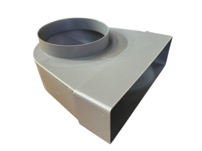 Manrose 204mm X 60mm 125mm Elbow 90  Bend from B&Q