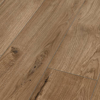  - Mona 52598 Oak Rustic Dark Brown Wood Effect Click Laminate (8mm) For Home Commercial Contains 8 Planks Covers 1.99 Sqm