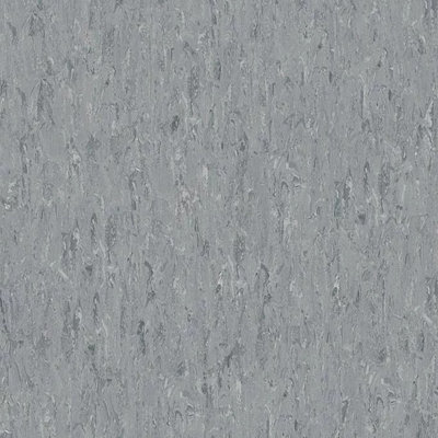 B&Q Tile Effect Vinyl Flooring, Slip-Resistant Contract Commercial Vinyl Flooring With 2.0Mm Thickness-3M(9'9") X 2M(6'6")-6M² Grey