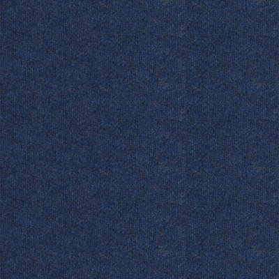551616X Heavy Duty 50 X 50Cm Carpet Tiles (4M2)8mm ThickBlue Carpet Tiles For Home & Commercial Use from B&Q