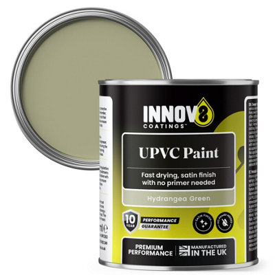 Innov8 Coatings - uPVC Paint - Satin Finish - Hydrangea Green - 250ml - Image 4