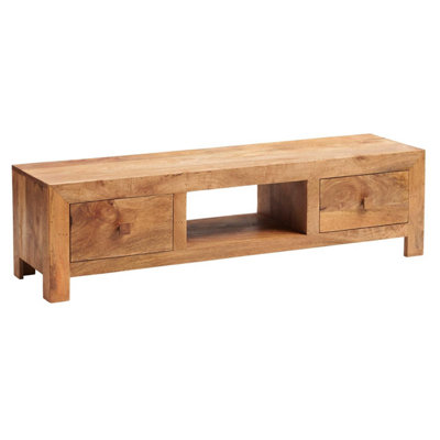 Worcester Poko Light Mango Wide Screen Tv Unit from B&Q