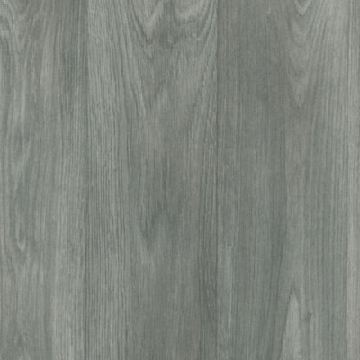  - Grey Wood Effect Vinyl Flooring For KitchenBathroom & Living Room2.0mm Thick Vinyl Sheet-2M(6'6") X 2M(6'6")-4M²