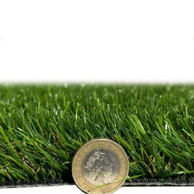 Merion 30mm Artificial Grass,pet-FriendlyPremium Fake GrassNatural Realistic Fake Grass-2M(6'6") X 4M(13'1")-8M² from B&Q