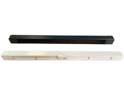 Easy Vent 4000 Grey 7016 And White Window Trickle Vent from B&Q