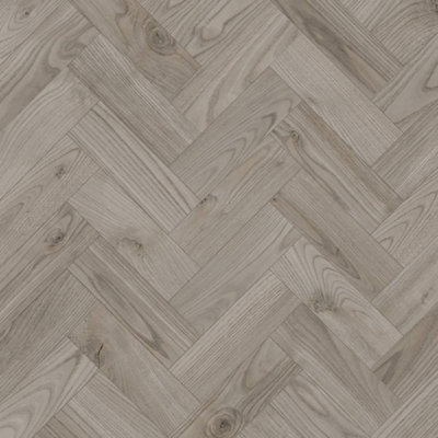  - Holpa 2009 Smoked Oak Wood Effect Glue-Down Luxury Vinyl Tile-Herringbone(2.5mm Lvt) For Domestic & Commercial Use-Covers 3.763Sqm