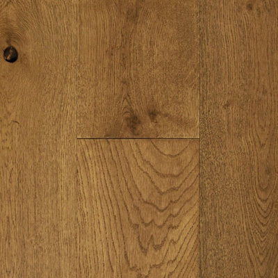  - Engineered Wood Flooring Cots Bourbon Brushed Uv Lacquered Plank (14mm Thick/190mm Wide)