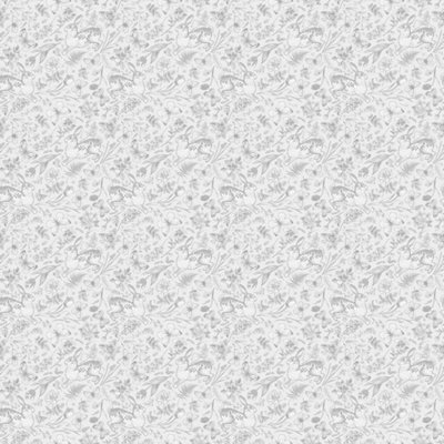 B&Q -  Eco-Friendly Grey Rabbit Wallpaper
