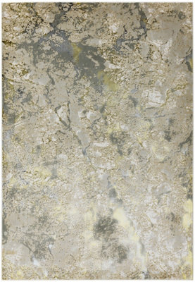 Modern Rug With 8mm ThicknessOptical/(3D) Diningroom RugAbstract Anti-Shed Bedroom& Livingroom Rug-160Cm X 230Cm from B&Q