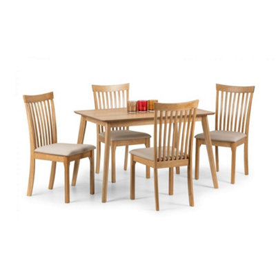 Ashfield Boden & Ibsen Light Oak Dining Set from B&Q