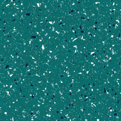 Polyflor Polysafe Astral Aquarius 4220 Green Speckled Effect Non-Slip Commercial Vinyl Flooring Sheet-1M(3'3") X 2M(6'6")-2M² from B&Q