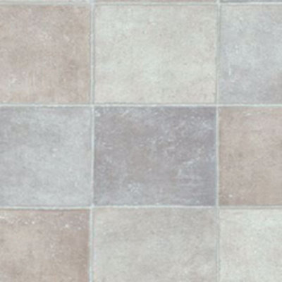 B&Q Modern Stone Effect Anti-Slip Vinyl Flooring For Home, Shops, Offices, 2.8Mm Thick Vinyl Sheet-2M(6'6") X 2M(6'6")-4M² Beige