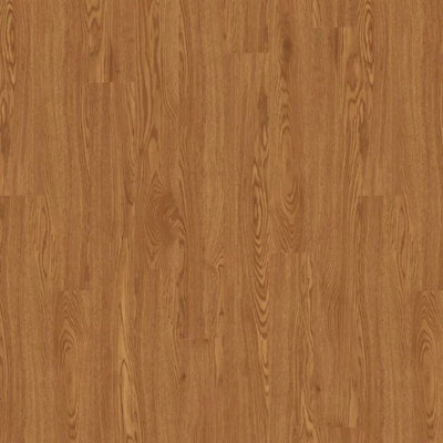 B&Q Colon 4411 Woodland Oak Matte Wood Effect Glue-Down Luxury Vinyl Tile - Plank(2Mm Lvt) For Home (All Rooms) - Covers 3.34Sqm