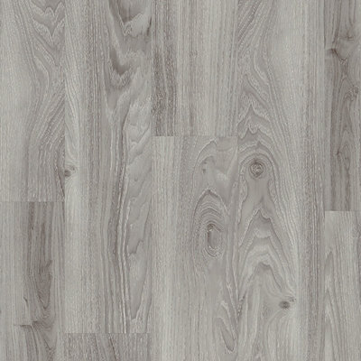 B&Q Camrc 4154 Wood Effect Spc Click Luxury Vinyl Tile -Plank(5.5Mm Lvt), For Domestic & Commercial Use 2.18M² Per Pack Grey