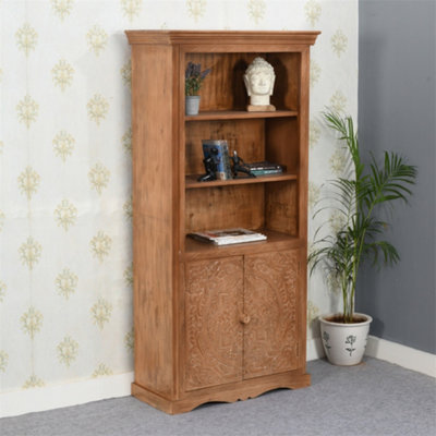 Worcester Artistry Mango Wood Large Bookcase from B&Q