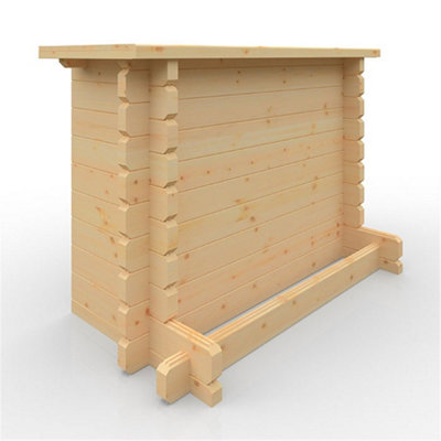 4Ft X 3Ft (1062mm X 800mm) Horsforth Garden Rectangular Bar 44mm