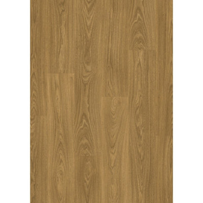 B&Q Class 800 Clm5796 Wood Effect Click Laminate Flooring - Plank (8Mm),For Home (All Rooms) - Covers 1.59Sqm Brown