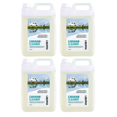 Liquipak Caravan Cleaner Concentrate 4X5L from B&Q