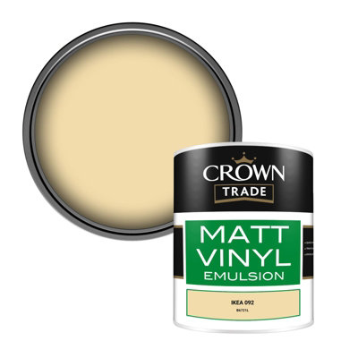 B&Q -  Vinyl Matt Walls & Ceilings Emulsion Paint Ikea 092 (B6721L) 1L