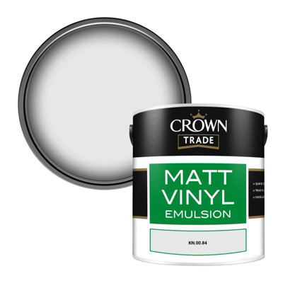B&Q -  Vinyl Matt Walls & Ceilings Emulsion Paint (Kn.00.84) 2.5L