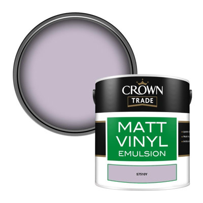 B&Q -  Vinyl Matt Walls & Ceilings Emulsion Paint (S7510Y) 2.5L