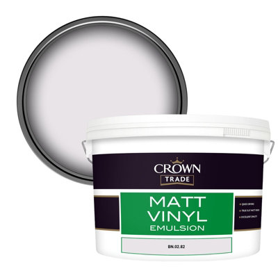 B&Q -  Vinyl Matt Walls & Ceilings Emulsion Paint (Bn.02.82) 10L