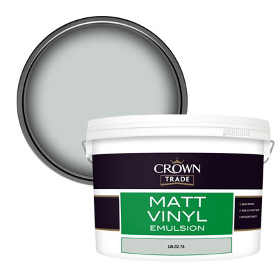B&Q -  Vinyl Matt Walls & Ceilings Emulsion Paint (Ln.02.76) 10L