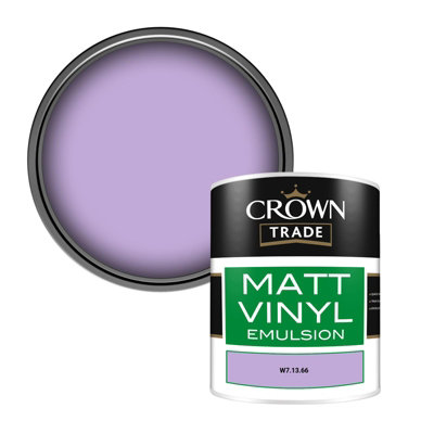 B&Q -  Vinyl Matt Walls & Ceilings Emulsion Paint (W7.13.66) 1L
