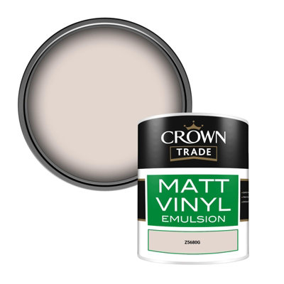 B&Q -  Vinyl Matt Walls & Ceilings Emulsion Paint (Z5680G) 1L