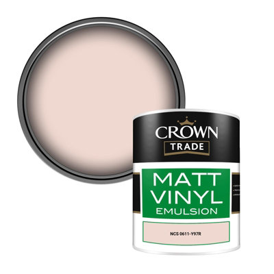 B&Q -  Vinyl Matt Walls & Ceilings Emulsion Paint Ncs 0611-Y97R (0611-Y97R) 1L