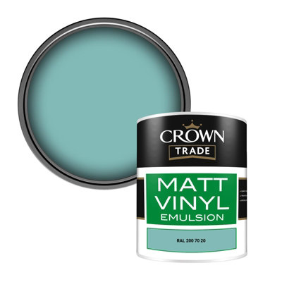 B&Q -  Vinyl Matt Walls & Ceilings Emulsion Paint Ral 200 70 20 (200 70 20) 1L