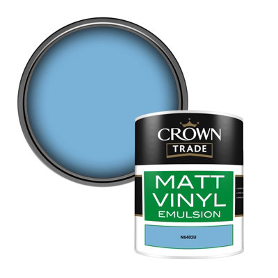 B&Q -  Vinyl Matt Walls & Ceilings Emulsion Paint (N6402U) 1L