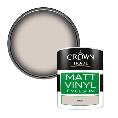 B&Q -  Vinyl Matt Walls & Ceilings Emulsion Paint (A0620G) 1L